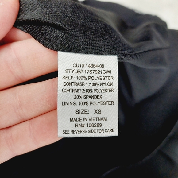 Society Girl Black & White Floral Embroidered Full-Zip Bomber Jacket 1136 - Picture 6 of 7